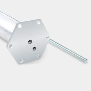 M screw pile head