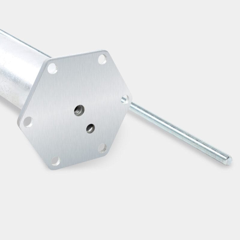 M screw pile head