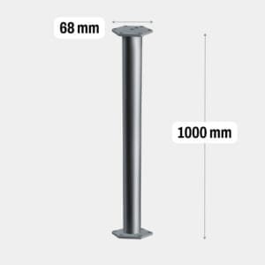 Screw Pile M Extension_68x1000x120_1