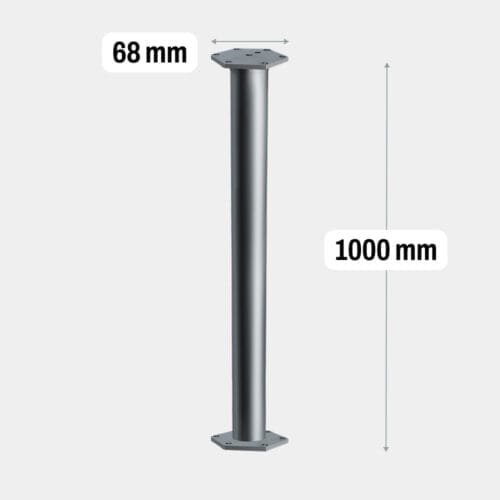Screw Pile M Extension_68x1000x120_1
