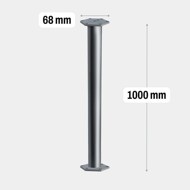 Screw Pile M Extension_68x1000x120_1