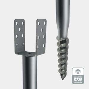Screw pile head