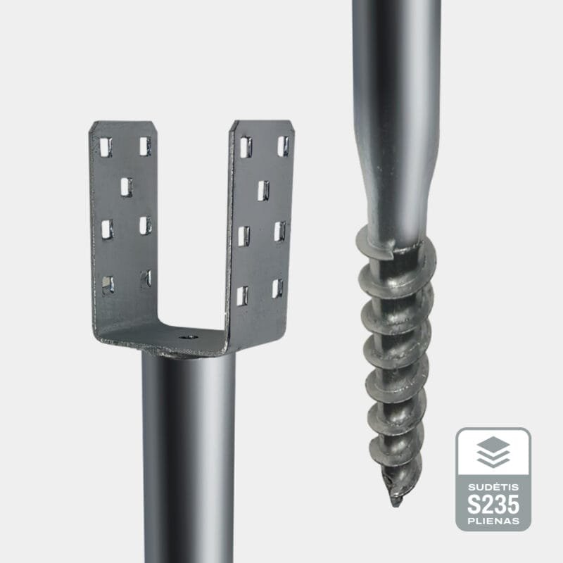 Screw pile head