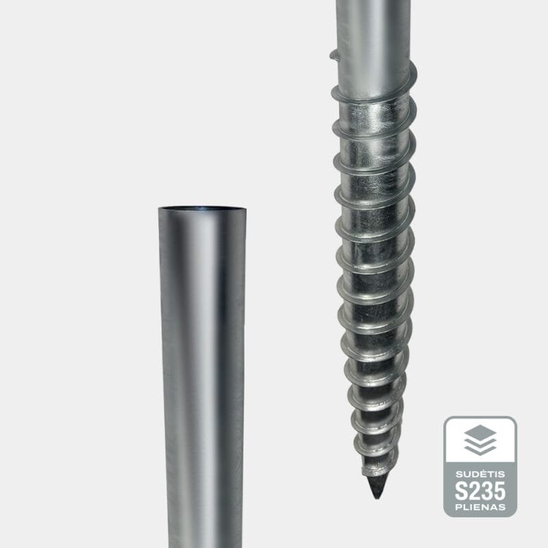 Screw pile head_HDG
