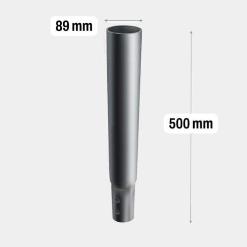 Screw Pile Extension HDG_89x500x3.5_1