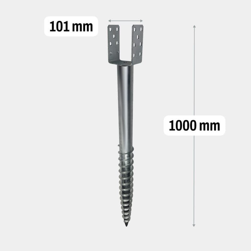 Screw pile U 1000mm